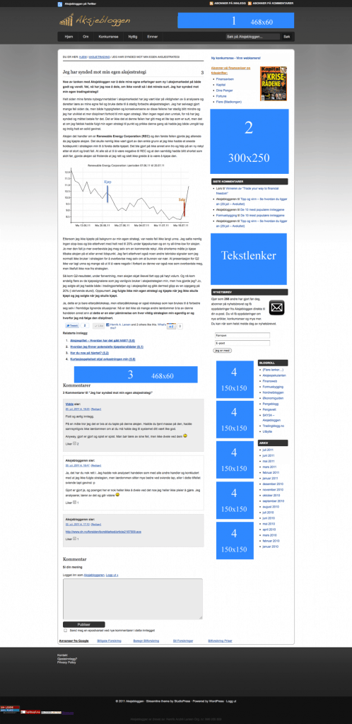 Annonsemuligheter (Klikk for større)