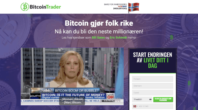 bitcoin trader norge svindel bitcoin karjeros