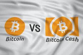 Bitcoin versus Bitcoin Cash