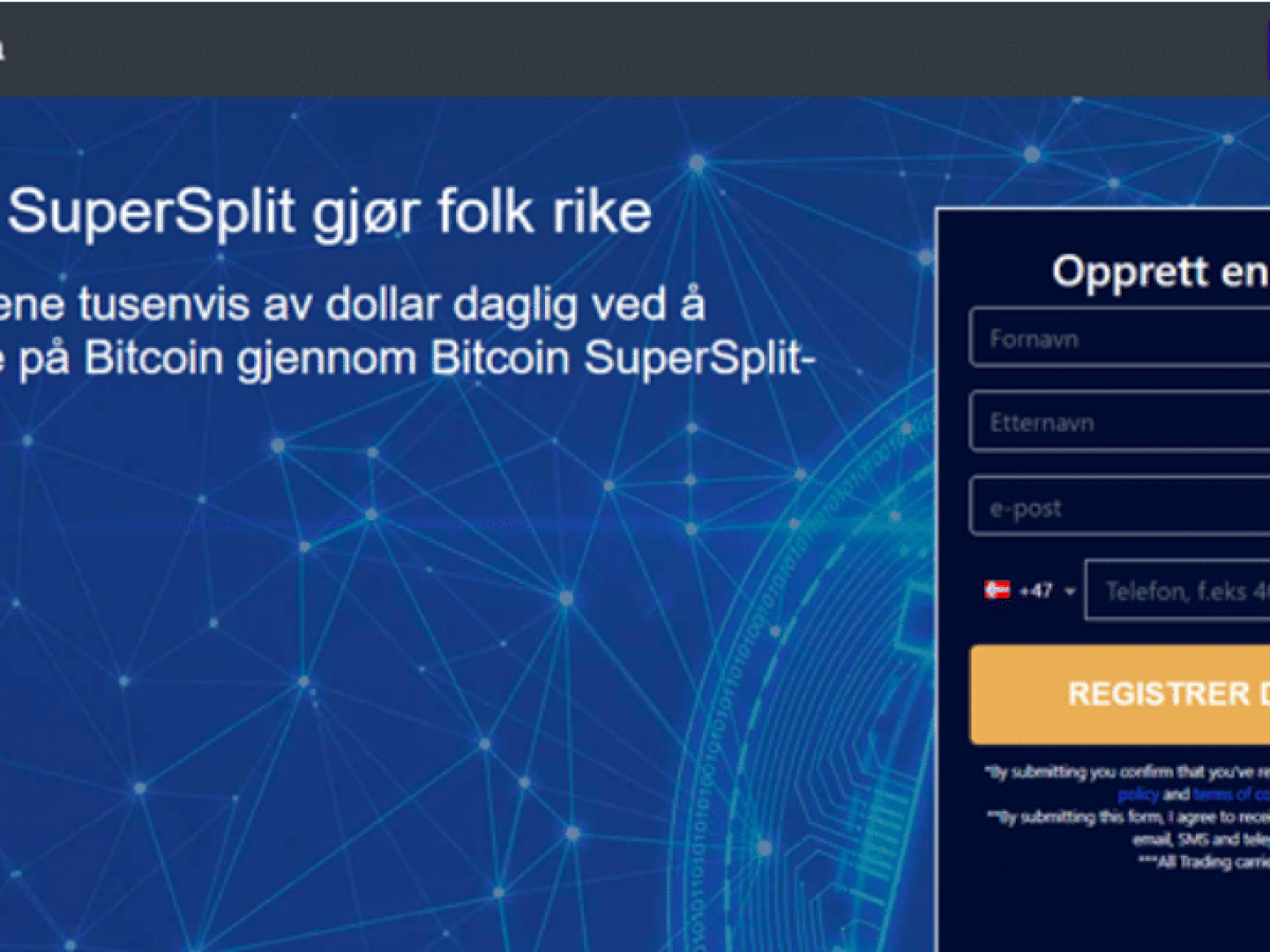 Bitcoin SuperSplit Review, Svindel eller Ikke?