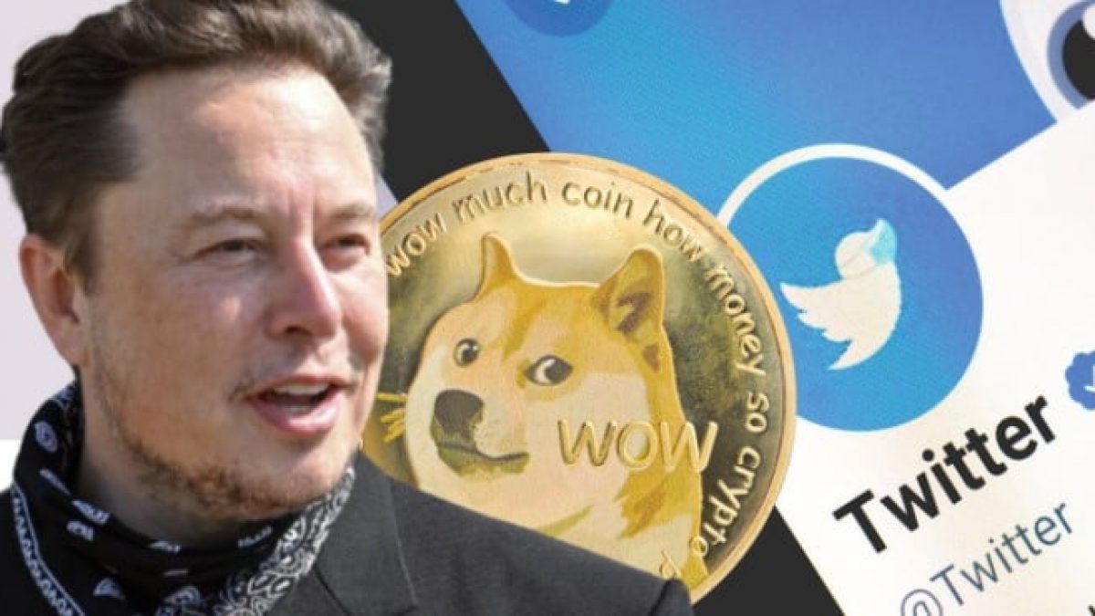 Elon Musk kjøper Twitter - Prisen på Dogecoin skyter i været