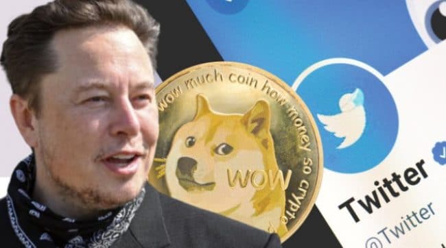 Elon Musk kjøper Twitter - Dogecoin skyter i været