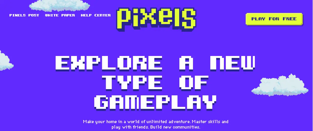 PIxels crypto game