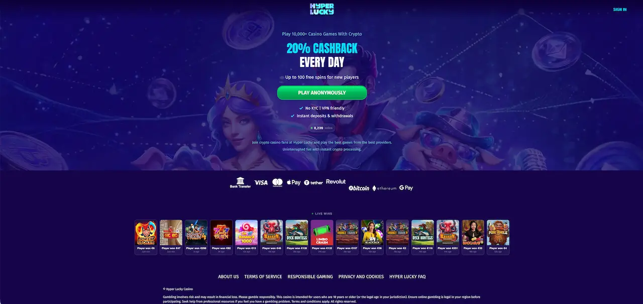 Hyper Lucky Casino
