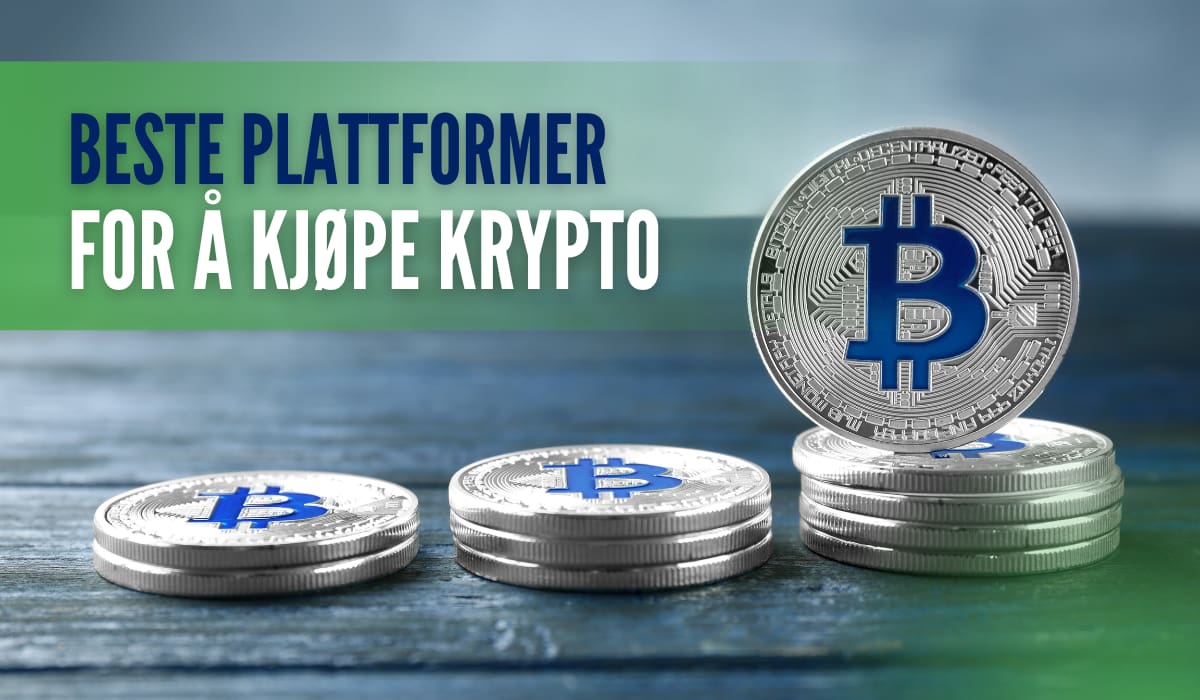 beste plattform for å kjøpe kryptovaluta, bitcoin på et bord. 
