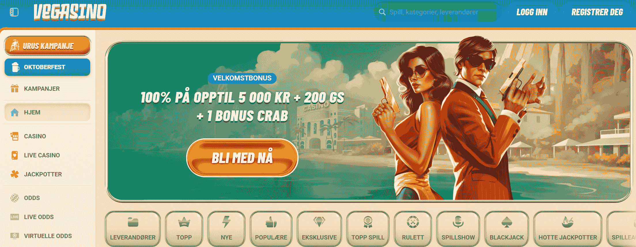 Vegasino online casino