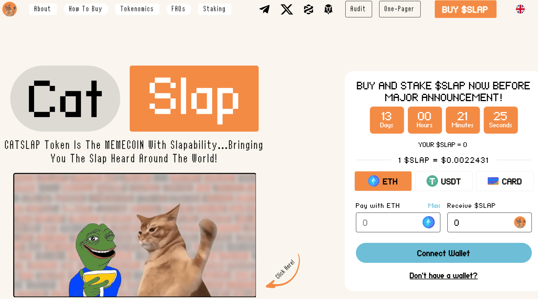 CatSlap forside.