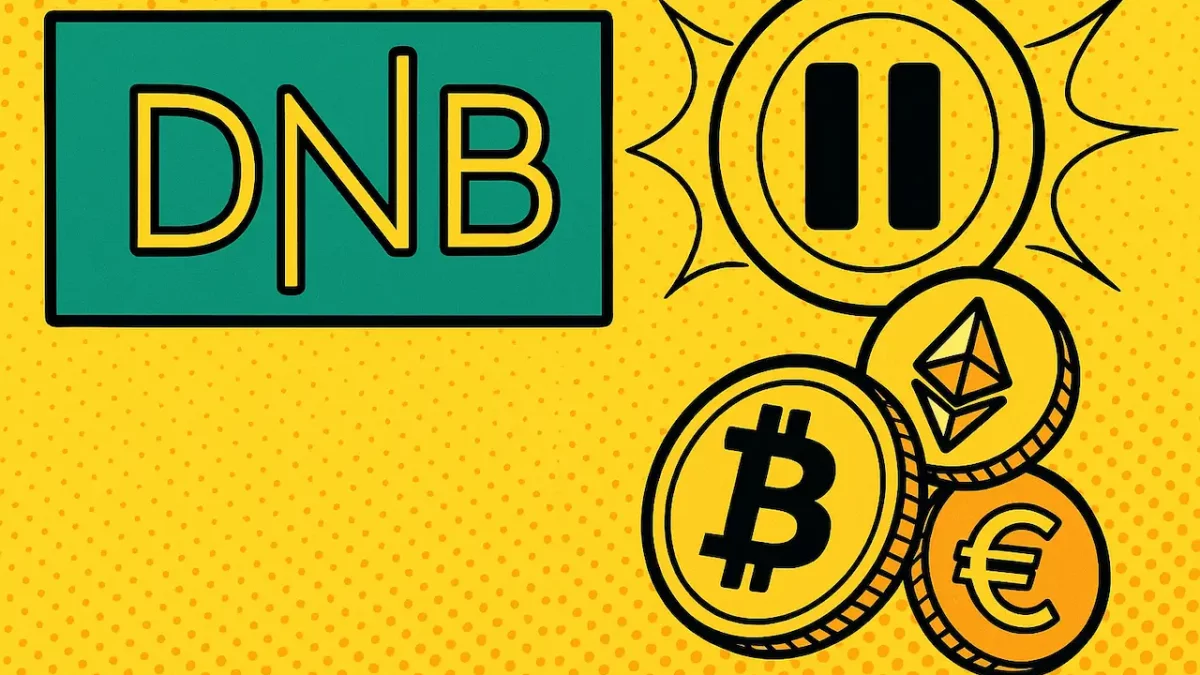 DNB pauser kryptofond og dropper stablecoin samarbeid i 2026