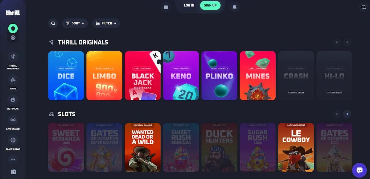 Eksklusive Thrill spill med plinko inkludert